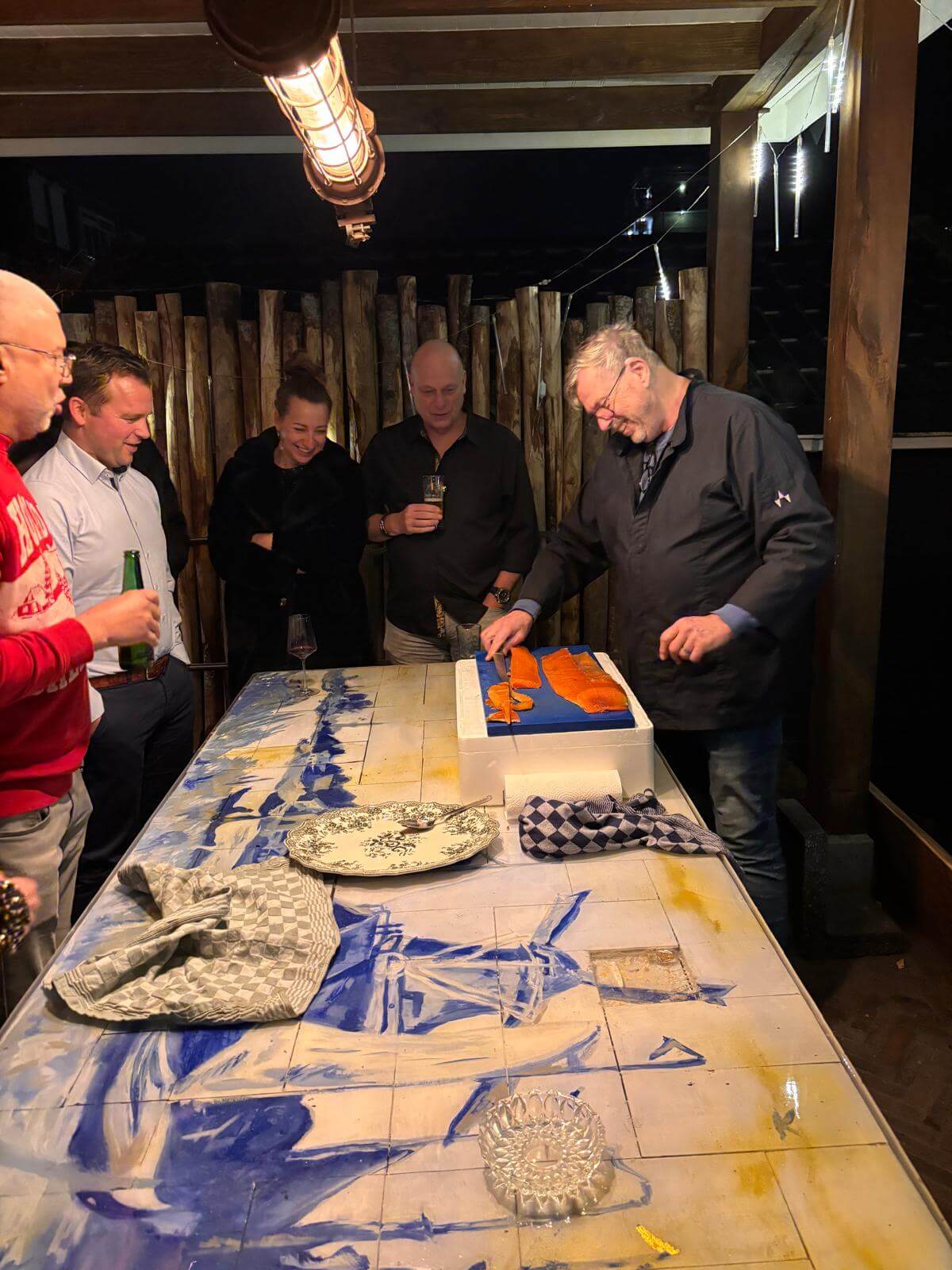 Ambachtelijke zalm- en palingrokerij Le Coq Meeting & Lodging Zaandam