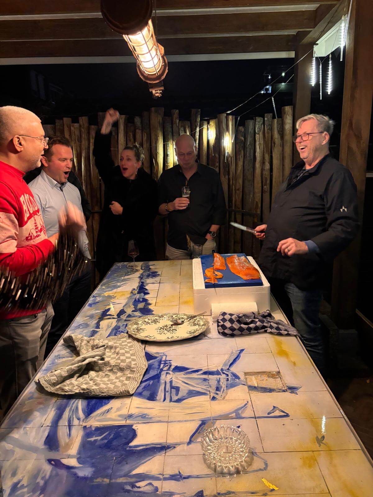 Ambachtelijke zalm- en palingrokerij